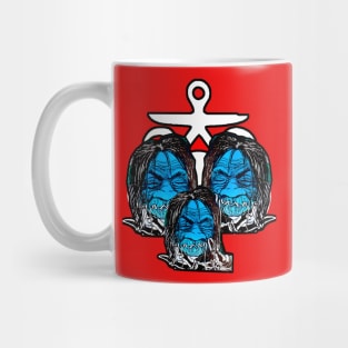 Blue monster Mug